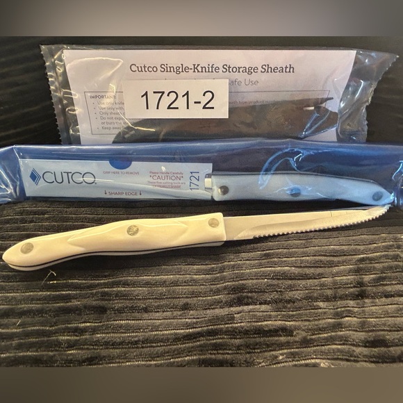 Cutco Trimmer Knife 1721 - Pearl White - Picture 6 of 7